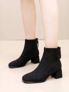 Josiny | Thick Heel Winter Boots
