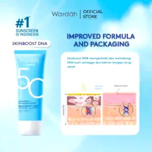 WARDAH Sunscreen UV Shield SPF 50 PA++++ Aqua Fresh Essence