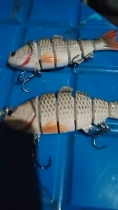 (pengiriman jakarta) umpan Pancing Bentuk Ikan Hidup mancing