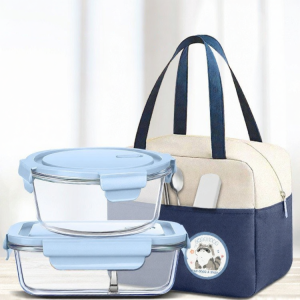 Microwave-safe Office Meal Box Bento Bowl with Compartment Design