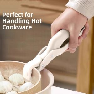 Kitchen Use Silicone Anti-Scalding Clamp Microwave Steamer Dishware Holder Plate Clamp Bowl Clamp Cooking Tool China Made