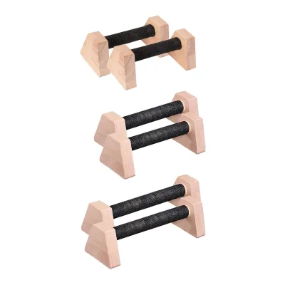 2x Giá Đỡ Chống Đẩy Bằng Gỗ Dụng Cụ Tập Luyện Tay Đứng Thanh Song Song Để Tập Luyện Sức Mạnh Phần Thân Trên Thiết Bị Tập Thể Dục Tại Nhà Dành Cho Nam Giới