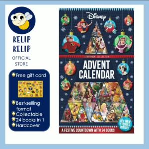 Disney Storybook Collection 24 Books Gift Set Holiday Advent Calendar for Kids with Beautiful Case