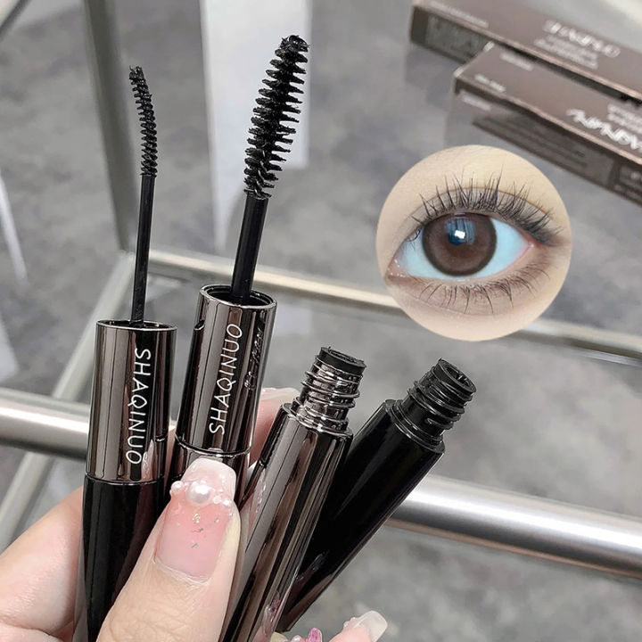 Slim Curly Double Head Lashes Mascara 2 IN 1 Eyelash Primer Base Cream ...