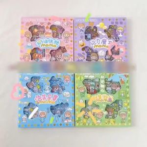 100PCS Kawaii Decorative Sticker Children Stationery Scrapbooking Waterproof Water Cup Stickers