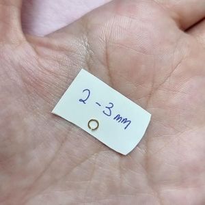 JJ Diameter 8mm Emas 916 Ring (Emas Tebal) for Extend chain/Pendant ring (Price for 1 pc)