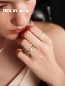 zengliu | Elegant Luxe Design Silver Ring