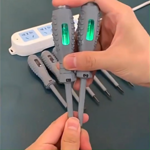 ปากกาไฟฟ้า ปากกาทดสอบแรงดันไฟฟ้า เครื่องวัดแสงสีแรงบิดสูงไขควงไฟฟ้าปากกาไฟฟ้าแบบมัลติฟังก์ชั่สำหรับช่างไฟฟ้าอัจฉริยะปากกาวัดสายไฟแบบพิเศษ