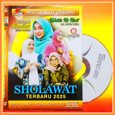 Kaset MP5 Video Musik 70 Lagu Religi Islami Sholawat Campuran Pilihan Album Terbaru Fan Terupdate