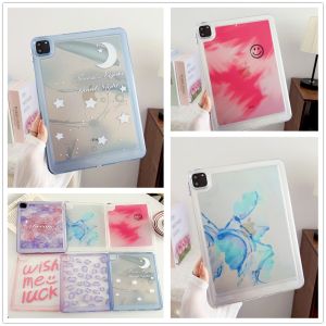 สำหรับซัมซุงกาแล็กซีแท็บ A7 A8 S6 Lite S8 S7 8.0 "8.7" 10.4 "10.5" 11 "แท็บเล็ต TPU นุ่มอะคริลิคแฟชั่นกันกระแทกเคสโทรศัพท์ที่ชัดเจน