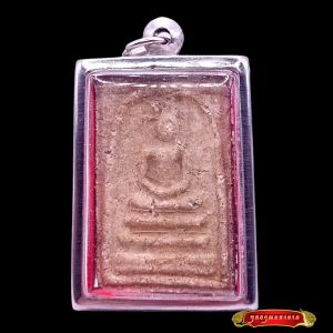 K459 สมเด็จ พระสมเด็จ เนื้อผง สมเด็จวัดระฆัง ขนาด 3.0X4.5 ซม. สมเด็จพุฒจารโต หลวงพ่อโต เลี่ยม กรอบพระ สแตนเลสแท้