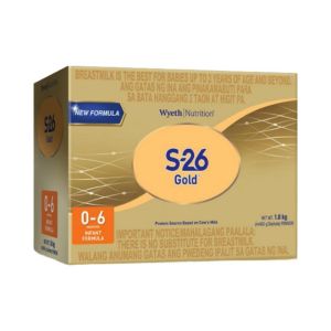 S-26 GOLD ONE 1.8kg for 0-6 Months Old Infant Formula