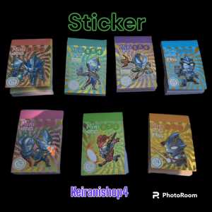 Sticker Lucu Karakter Kartun Superhero Ultraman Isi 24 Lembar Warna Random