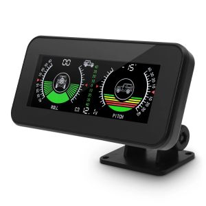 RYSJM | M60 M50 4x4 Off Road GPS Smart Inclinometer Car Digital Display Tilt Pitch Angle inclinometro Auto HUD Intelligent Slope Meter