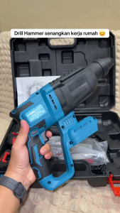 COOEK electric hammer equipped with 21V lithium battery 4200W high power can be used for concrete steel and wood