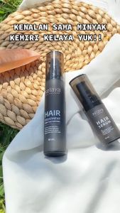 Kelaya Minyak Kemiri 50ml Penebal Rambut Rontok Oil Perawatan Rambut Hair Tonic