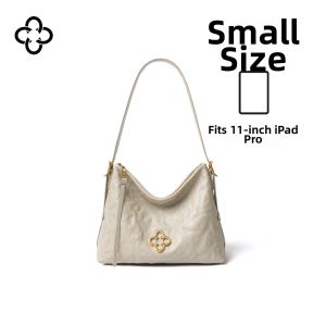 Celebrity Style Commuter Hobo Tote Leather Shoulder Bag