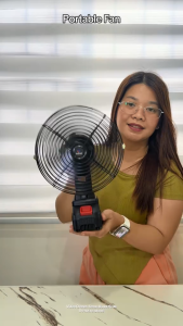 Portable Rechargeable Mini Fan with 5-Piece Battery Set - Lightweight Durable and Comfortable