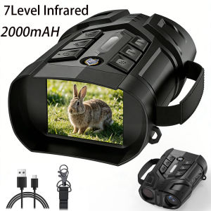 Outdoor Night Vision Binoculars with 10X Digital Zoom 2.8inch HD 4K Infrared Night Vision Telescope 800M Full Dark Viewing Gifts