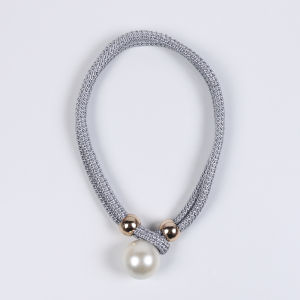 Pearl Curtain Tieback Adjustable Curtain Clip Tie Back Buckle Curtain Rope Pull-outs Curtain Decor for Home Bedroom Office
