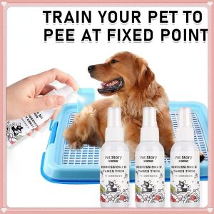 50ml Pet Toilet Training Spray Pet Defecation Inducer Spray Dog Toilet Training Potty Spray