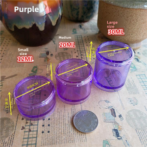 Medicine Applying Small Box Portable Portable Case Mini Medicine Bottle Small Size Separately Packed Case Plastic Small Bottle Transparent Storage Box