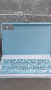 MINGBO พร้อมที่ใส่ปากกา แป้นพิมพ์ ไทย/อังกฤษ Honor Pad X8A X9A คีย์บอร์ดเคส Honor Pad 9 ออเนอร์ แพด X8Pro / X9 – Case Portfolio Stand with Keyboard