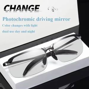 Photochromic Kính Mát Nam Phân Cực Polarized Tắc Kè Hoa Mắt Kính Nam Thay Đổi Màu Sắc Kính Chống Nắng Ngày Đêm Lái Kính Mắt