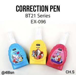 Tipex Cair BT21 EX-096/ Kuromi MS XB18 Correction Tape Liquid