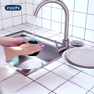 Khay Gác Chậu Rửa Inochi Yoko Co Giãn – Rổ Rửa Rau Củ Thoát Nước – Khay Lọc Bồn Rửa Chén Nhựa PP Không BPA