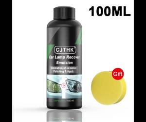 Bộ Phục Hồi Đèn Pha Ô Tô - Dụng Cụ Xóa Vết Xước Đèn Pha Chất Làm Sạch Loại Bỏ Quá Trình Oxy Hóa Chất Đánh Bóng Đèn Pha Dạng Lỏng Để Bảo Dưỡng Xe.