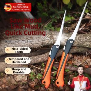 Folding Hand Saw Fine Teeth Polishing Pruning