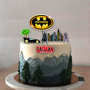 Topper cake Batman khitan hiasan kue