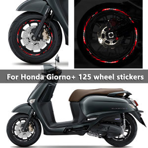 Phản quang Hub băng sọc đề can Phụ kiện cho Honda Giorno Giorno + 125 bánh xe máy rim Stickers