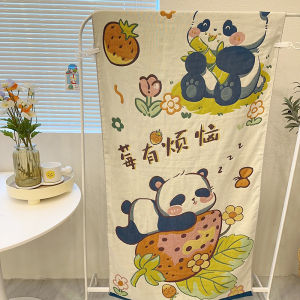 Ultraman Bath Towel for Children New New Arrival Boy Pure Cotton Baby Wrapping Blanket Gauze Dual-Use Absorbent Quick-Drying Lint Free