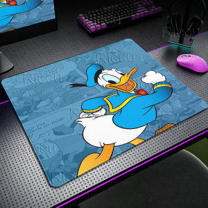 Potdemiel | Mickey Minnie Mouse Pattern Keyboard Mouse Pads Computer Gaming Small Desk Pad Lock Edge Desk Mats Office PC Gamer Rubber Carpet