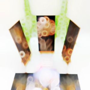 HIASAN DINDING BUNGA MONOCHROME (15X30 CM) DEKORASI DINDING ABSTRAK EMAS MINIMALIS PAJANGAN POSTER