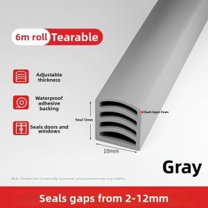 WEVOLA | Soundproof Windproof Silent Door Seal Strip
