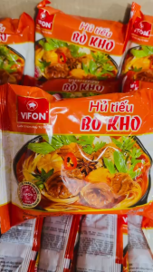 Combo 10 Gói Hủ Tiếu Bò Kho Vifon 65g - VF96
