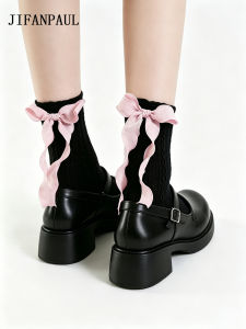 JIFANPAUL | Sweet and Cool Decorative Mid-calf Socks