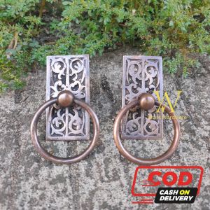Tarikan Pintu Gebyok Kuningan Antik GBY 029 Antik 2 pcs