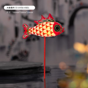 Creative Cultural Tourism Gift Resin Glowing Magnetic Fridge Patch Hong Kong Macao And Taiwan Tourist Scenic Spot Illustration