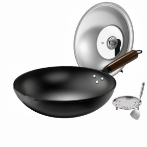 Concave Non-stick Stainless Steel Deep Pan