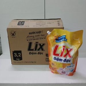 [GIAO HỎA TỐC 2h] Nước giặt Lix 3.5 kg nước giặt lix đậm đặc HƯƠNG NƯỚC HOA khử mùi ẩm móc quần áo ( BẢO VỆ DA TAY)