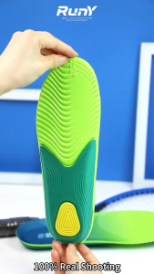 RunY Mens Insoles: Lightweight & Comfortable Foot Support
