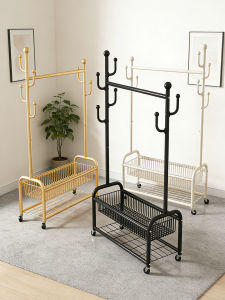 JIAJIESHI | Floor-standing Heavy-duty Metal Clothing Storage Rack