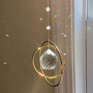 1pc Window Hanging Rainbow Sun Catcher Glass Ball Prism Sun Catcher Hanging Ornament Hanging Decoration