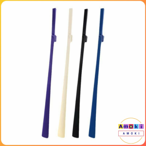 Amoki Long Handle Professional Shoe Lifter Plastic Spoon Shape Magnetic Creative ShoeHorn