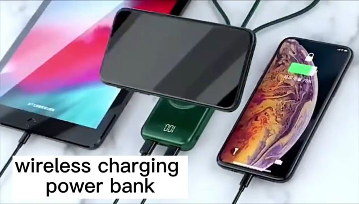 1kimp Powerbank Original Fast Charging 50000mAh Built-in 4 Cables With ...