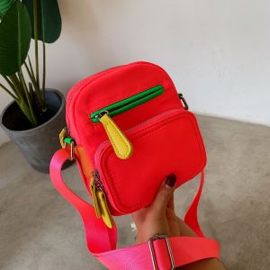Túi Đeo Chéo Mini Nhẹ Bằng Vải Oxford Thời Trang 2025 Túi Đựng Điện Thoại Di Động Đựng Chìa Khóa Đựng Tiền Xu Cho Nữ Túi Đeo Chéo